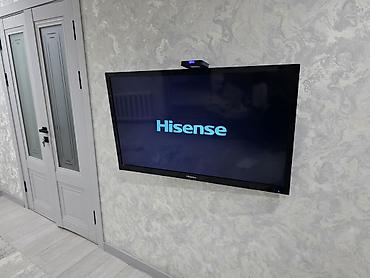 телевизор blesk: Телевизор Hisense с тонкой чёрной рамкой и лаконичным современным — 3