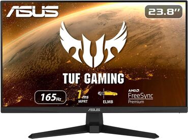 asus rog phone 8 qiymeti: ASUS TUF Gaming VG247Q1A 165Hz 23,8 1920X1080