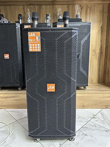 Динамики и колонки: Jaw SH8 В комплекте 2 микрофона Корпус деревянный 🪵 Динамики 🔊 at lalafo.kg — 1 Динамики и колонки: Jaw SH8 В комплекте 2 микрофона Корпус деревянный 🪵 Динамики 🔊 — 1