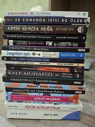rus it adlari: Müxtəlif janrlarda bədii və motivasiya kitablarından ibarət geniş — 2