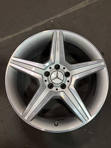 w211 5: Оригинальный литой диск Mercedes-Benz AMG - Модель: 5-спицевый AMG - — 2