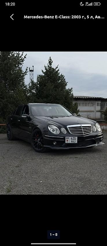 Mercedes-Benz E-Class: 2003 г., 5 л, Автомат, Седан