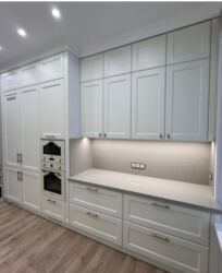 Мебель на заказ: Услуги покраски мебельных фасадов шкафы,прихожкидвери рестоврация — 9