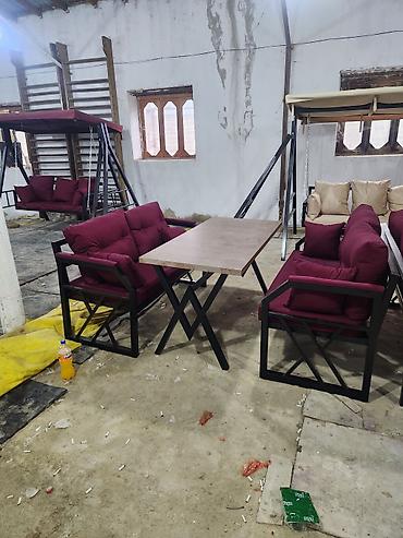 Metall karkaslı bağ/terras mebel dəsti - Tərkib: 1 ədəd düzbucaqlı lalafo.az -da Metall karkaslı bağ/terras mebel dəsti - Tərkib: 1 ədəd düzbucaqlı