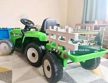 Traktori: Dečiji traktor na pedale sa prikolicom – model MX-611 - Realističan — 23