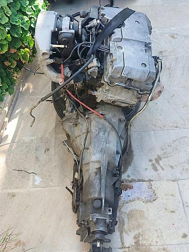 Мотор целиком и ГБЦ: Mercedes-M111matorlarin wahi tam idial veziyyetde karobka mator ikisi — 2