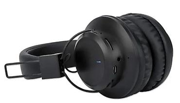 Slušalice: Bežične Bluetooth slušalice – crne, sklopive, preko uha - — 13