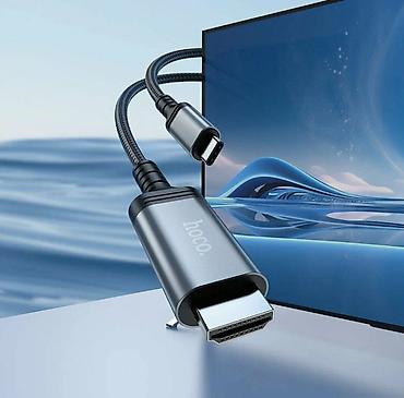 hdmi micro usb: HOCO UA43 — адаптер‑кабель USB Type‑C → HDMI для вывода изображения и — 3