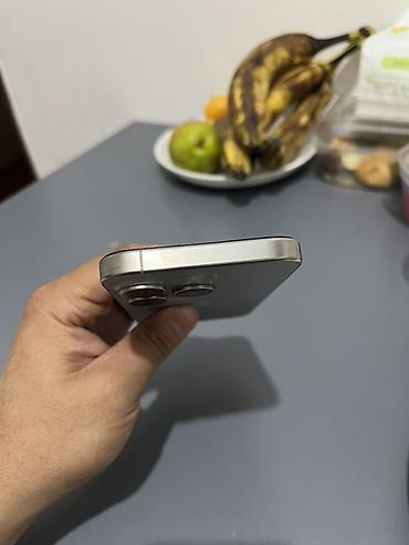 Apple iPhone: IPhone 15 Pro, Новый, 256 ГБ, Серебристый, Чехол, 80 % — 6