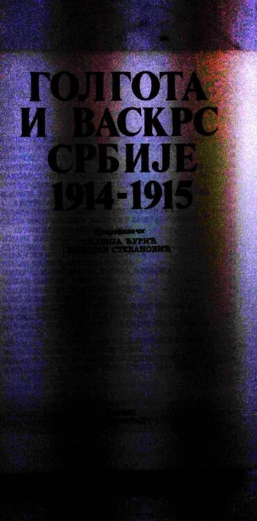 Knjige i stripovi: Knjiga:Dnevnik pobeda,Golgota i Vasrks Srbije 1 i 2 — 6
