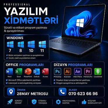 Услуги: Professional proqram təminatı xidmətləri təqdim olunur. Kompüter və — 1