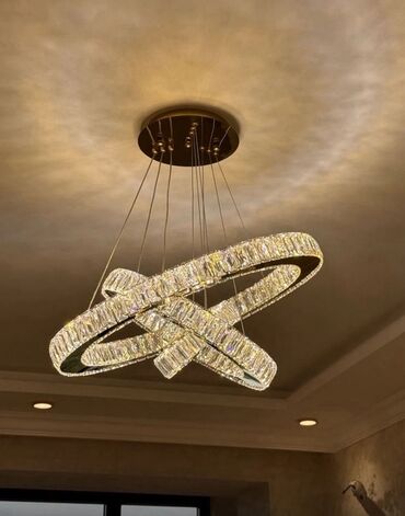 axan led: Led Çılçıraq, 4 və daha çox lampa, Xrustal