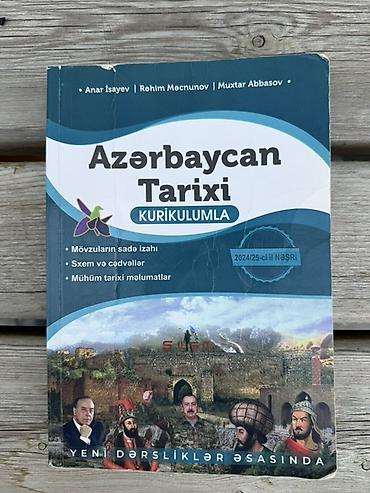 Məhsul: Anar İsayev Azərbaycan Tarixi – Kurikulumla” (2024/25-ci il