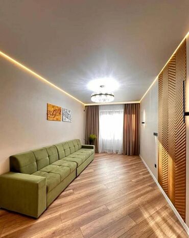 3 комнатная квартира асанбай: 3 комнаты, 97 м², Элитка, 12 этаж, Дизайнерский ремонт