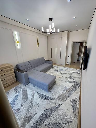 малина жк: 1 комната, 51 м², Асанбай мкр Элитка, 12 этаж, Дизайнерский ремонт — 2