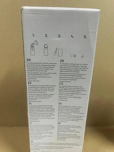 Ostala kuhinjska oprema: ISi Creative Whip – profesionalni sifon za šlag, deserte i dekoracije — 12