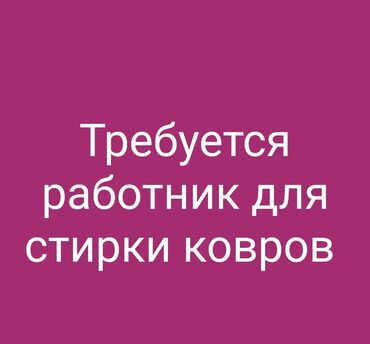 электрик на час: Требуется работник для стирки ковров работа постоянная девушки не