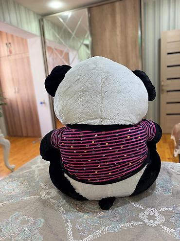 barbie oyuncaqları: Böyük ölçülü panda oyuncağı - Yumşaq plyuş materialdan hazırlanıb — 3