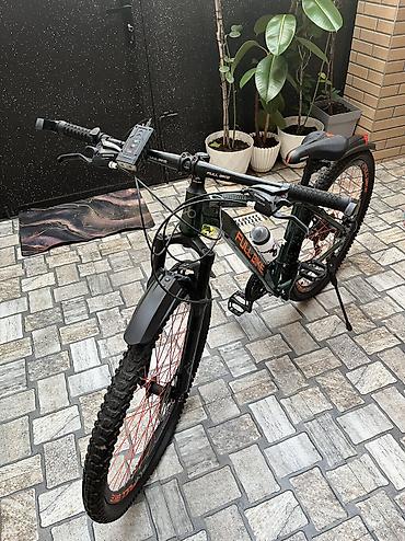 kreditle velosiped satisi: Yeni Şəhər velosipedi 29", sürətlərin sayı: 7, Ünvandan götürmə — 3