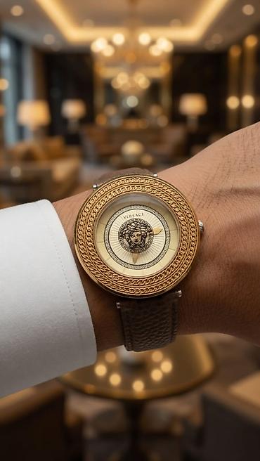Наручные часы: Versace Medusa unversal qol saatı batareka - Korpus: iri ölçülü — 2