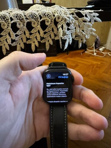 a6 ekranı: Smart saat, Apple, Sensor ekran, rəng - Qara