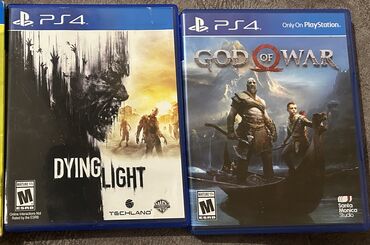 Oyun diskləri və kartricləri: Dying light 1 God of war 2018 Qiymətdə razılaşmaq olar Oyunları tək