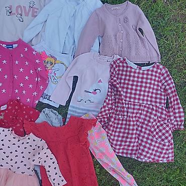 ljubičaste stvari: Paket dečije garderobe za devojčice – raznovrsni komadi za — 4