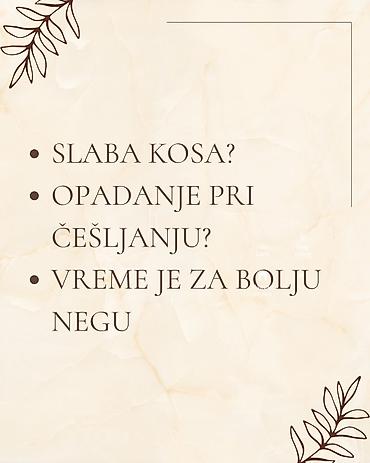 sofice: Muči vas pojačano opadanje kose ili osećaj da vam je kosa sve tanja? 🌿 — 1