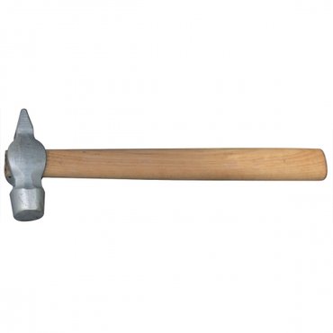 молоток для брусчатки: Инструменты. Молоток слесарный, 200 г, круглый боек, деревянная