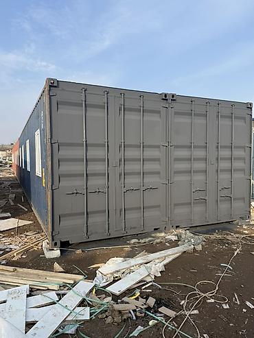 hava sovuran: 40 fut konteyner – ofis/yaşayış üçün təmirə hazır modul — 2