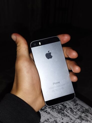 Apple iPhone: IPhone 5s, Б/у, 64 ГБ, Серебристый, Кабель, 79 %