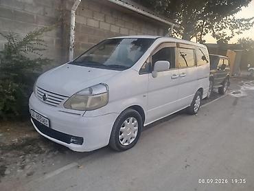 спринтер 7 мест: Nissan Serena: 2002 г., 2 л, Автомат, Бензин, Минивэн — 3