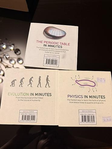 Kitablar və jurnallar: Elmi kitablar dəsti – “In Minutes” seriyası (ingiliscə) - Physics in — 3