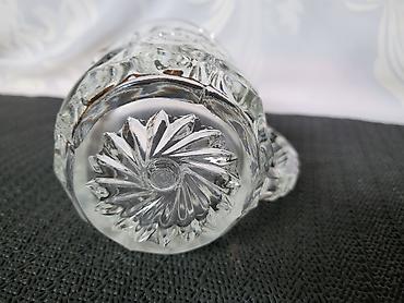 Čajnici: Bokal nov kristalni iz 70ih. Kristalni bokal,pun rad,sve na njemu — 10