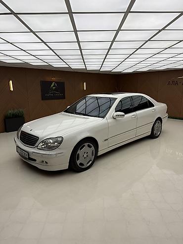 mersedes e class: Mercedes-Benz S-Class: 2002 г., 5 л, Автомат, Бензин, Седан — 2