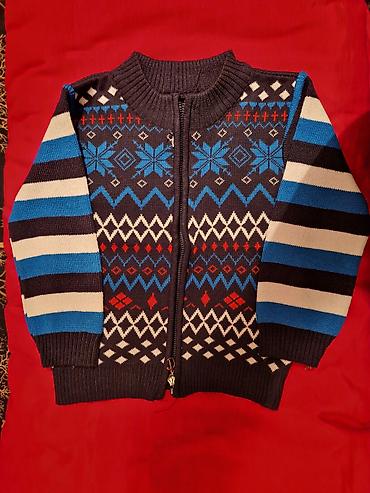 klasik şalvarlar: Uşaq üçün cins şalvar - Material: klassik mavi denim - Model: cargo — 5