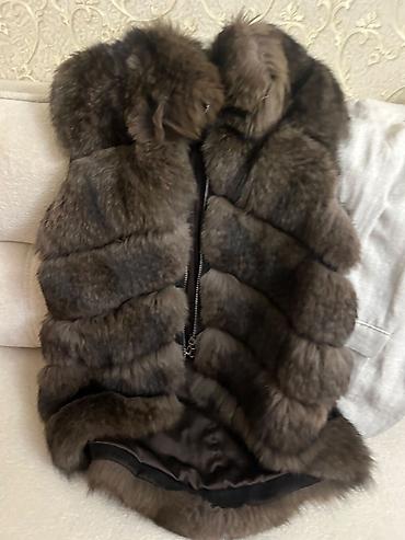 qar geyimi: Qadın xəz jileti – BEST Leather & Fur( təzə vəziyyətdə) - Model — 2