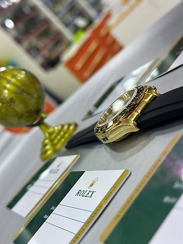 takı: Yeni, Qol saatı, Rolex, rəng - Qızılı — 5