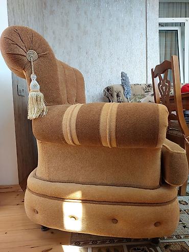 salon divanı: Yeni, Divan-kravat, 2 kreslo, Divan, Bazalı, Açılan — 4
