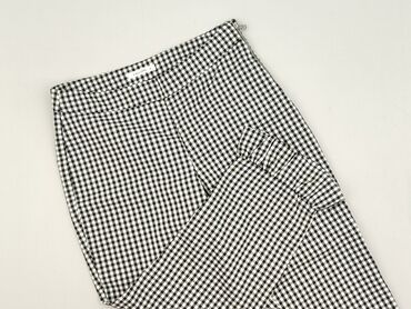 spodnie czarne tech fleece: Calliope, Material trousers for women, size S