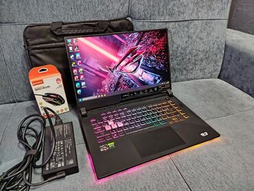 продам игровой компьютер: Ноутбук, Asus, 16 ГБ ОЗУ, AMD Ryzen 9, 15.6 ", Б/у, Для работы, учебы, память NVMe SSD