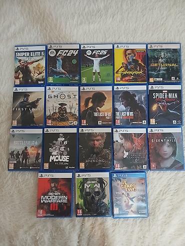 Диски PS5/PS4: - First Light 007 — 4200 - Ghost of Yōtei — 3800 -