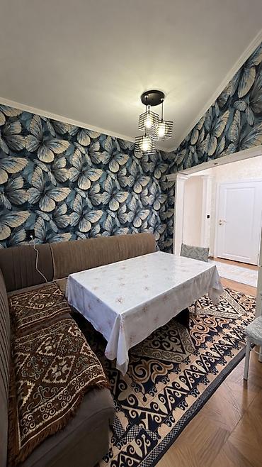 Продажа квартир: 2 комнаты, 50 м², сквер Тоголок Молдо Индивидуалка, 1 этаж, Свежий ремонт — 6