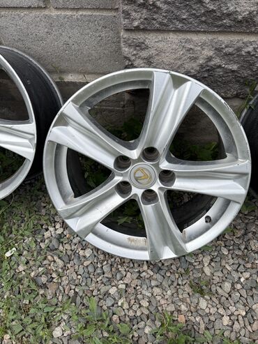 Диски: Литые Диски R 17 Lexus, Пара, отверстий - 5, Б/у