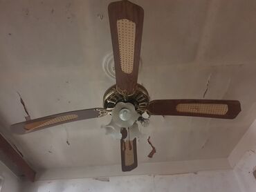 алчипан потолок: Çılçıraq, 5 lampa, Şüşə