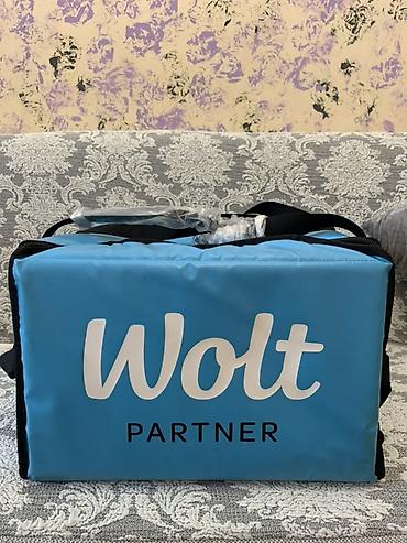 Kuryer çantaları: Wolt Partner termal çatdırılma çantası - Ölçü: düzbucaqlı, geniş — 2