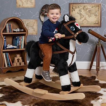 Njihalice: 🐴🦄✨ NOVO – Plišani Konjić Klackalica sa Muzikom! ✨🐴🦄 🎠 Poklon koji će — 2
