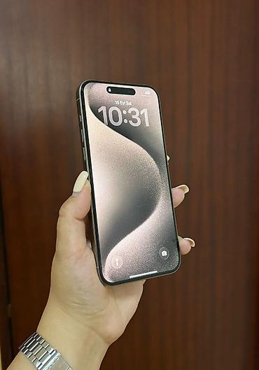 iphone xs max qiymeti irshad: IPhone 15 Pro Max, 256 GB, Natural Titanium, Face ID — 5