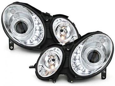 HROM LED DEVIL EYES FAROVI MERCEDES BENZ E KLASA W211 | Beli hrom