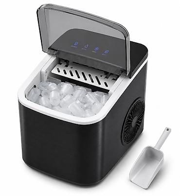 Buz aparatları: №: 3887 Məhsulun adı: Buz generatoru DSP KD-8001, qara, 1.5 L Brend — 1